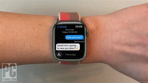 apple watch text messages